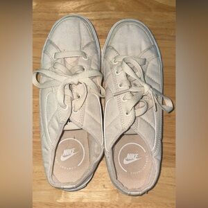 Nike Beige Slip on Sneakers